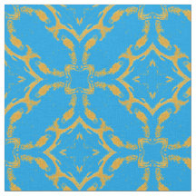 Guld Filigree och Turquise Mönster