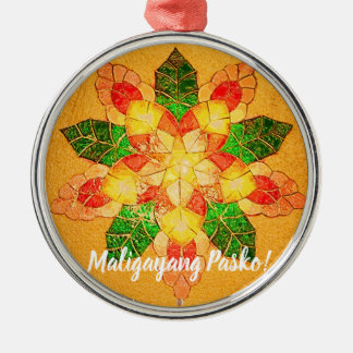 Guld- filippinsk Parolstil, Philippines Julgransprydnad Metall
