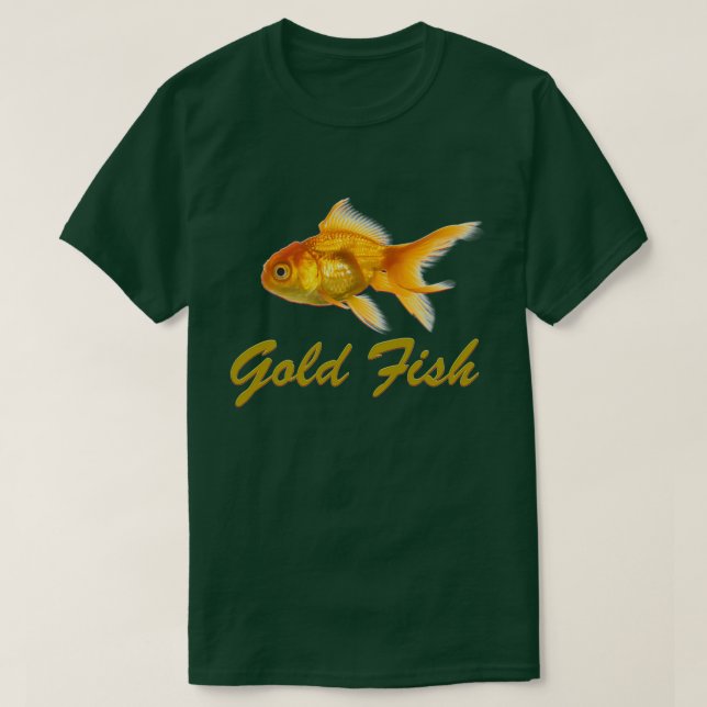 Guld Fisk 5 T Shirt (Design framsida)