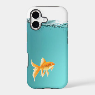 Guld fisk iPhone X/8/7 Plus Tufft Fodral