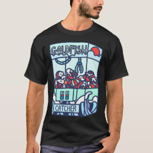 Guld fisk Koi Klö Maskin T Shirt
