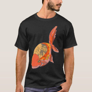 Guld fisk med SIA T Shirt