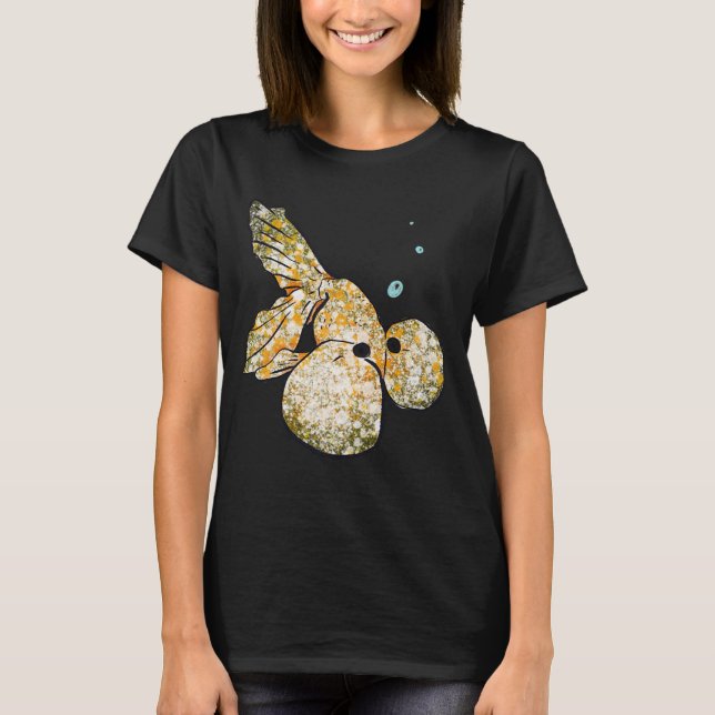Guld fisk t shirt (Framsida)