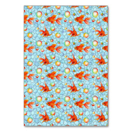 guld fiskar och tvål bordsnummer