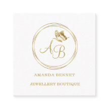 Guld-fjäril, ram feminininmonogram