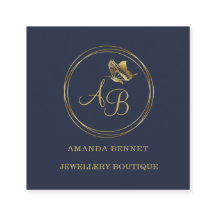 Guld-fjäril, ram feminininmonogram