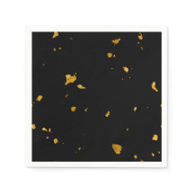 Guld Flakes Black