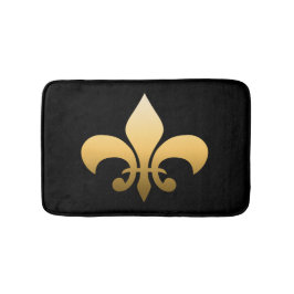Guld Fleur de Lis Badrumsmatta