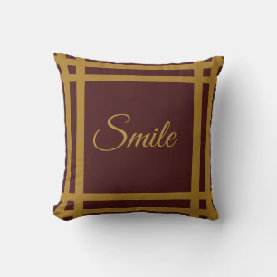 Guld Fleur-de-lis-Personlig Reversible Kudde