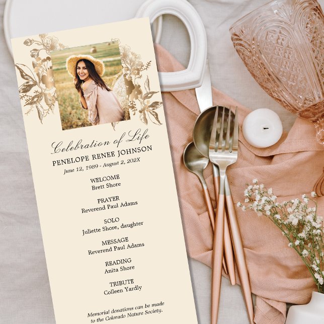 Guld Flowers Firande i Life-programmet Program (Skapare uppladdad)