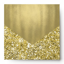 Guld Folie Glitter