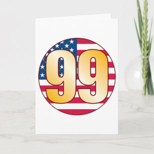 Guld för 99 USA Kort