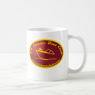 Guld för klubb för NW-klassikerfartyg/röd Kaffemugg