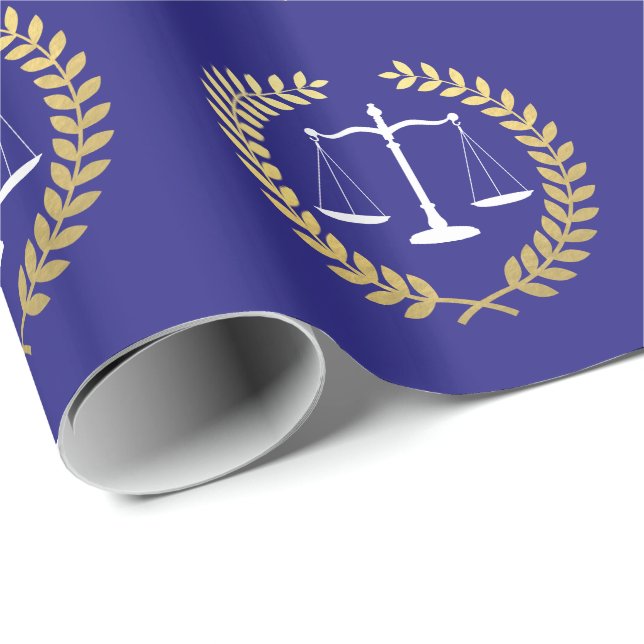 Guld för rättvisafjällfauxen omkullkastar kranen presentpapper (Rullad Hörn)