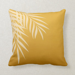 Guld för strandpalmträdSilhouette Kudde