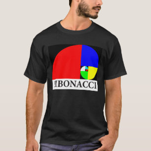 Guld- förhållande, Fibonacci spiral Tee
