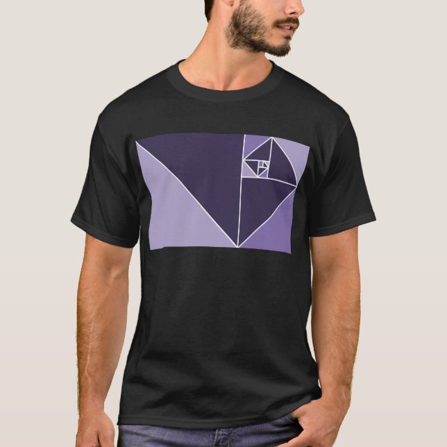 Guld- förhållande (lilor) tee (Framsida)