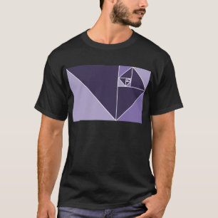 Guld- förhållande (lilor) tee shirt
