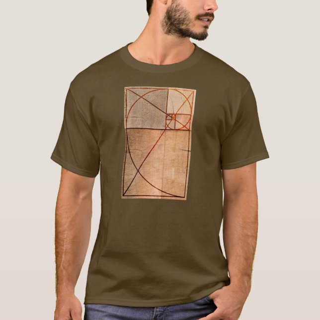 Guld- förhållandeträ tee (Framsida)