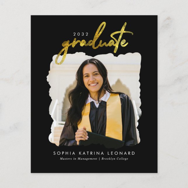 Guld fotot av Student Studenten (Framsida)