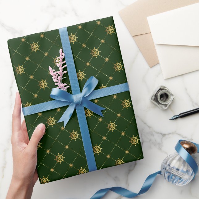 Guld Frakt Weel Presentpapper (Gifting)