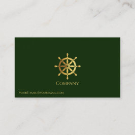 Guld Frakt Wheel Visitkort