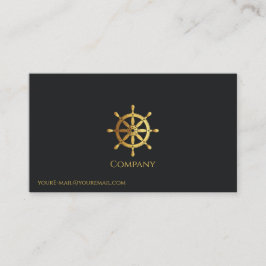 Guld Frakt Wheel Visitkort