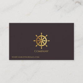 Guld Frakt Wheel Visitkort