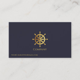Guld Frakt Wheel Visitkort