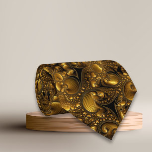 Guld Fraktal mandelbrot Slips