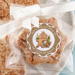 Guld från köket av kakor av köksbröd runt klistermärke<br><div class="desc">Öka din helgdag bakning och tillsätt lite sofistikerad kaka till dina gingerbröd med vår guld "från köket av" julbakdekal. De här exquisite-klistermärkena är den perfekt som avslutar beröring för att visa din kulinariska expertis och säsongens värme med dina kära. Anpassa dessa klistermärken med namn och gör en vacker avslutande beröring...</div>
