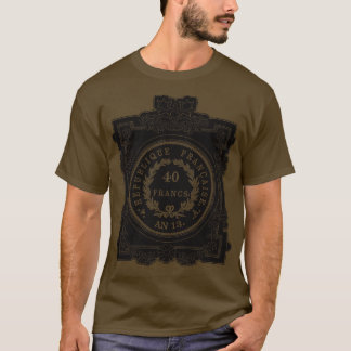 GULD FRANC COIN T SHIRT