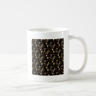guld galaxy kaffemugg