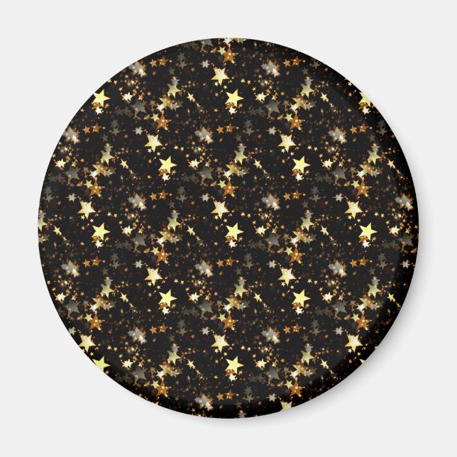 guld galaxy magnet (Framsidan)