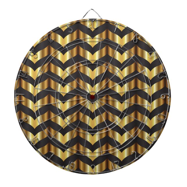 guld gatsby chevron piltavla (Framsidan)