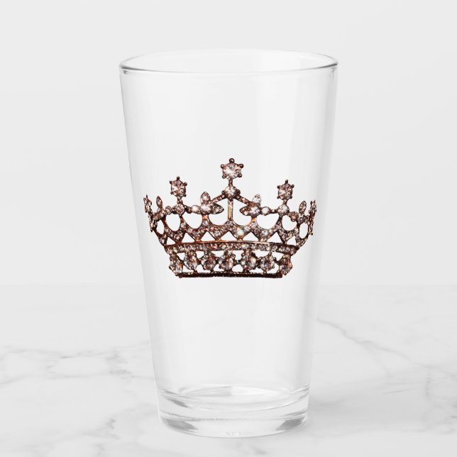’Guld Gem Tiara’ Glaskopp (Framsida)