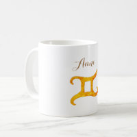 Guld Gemini Astrologitecken
