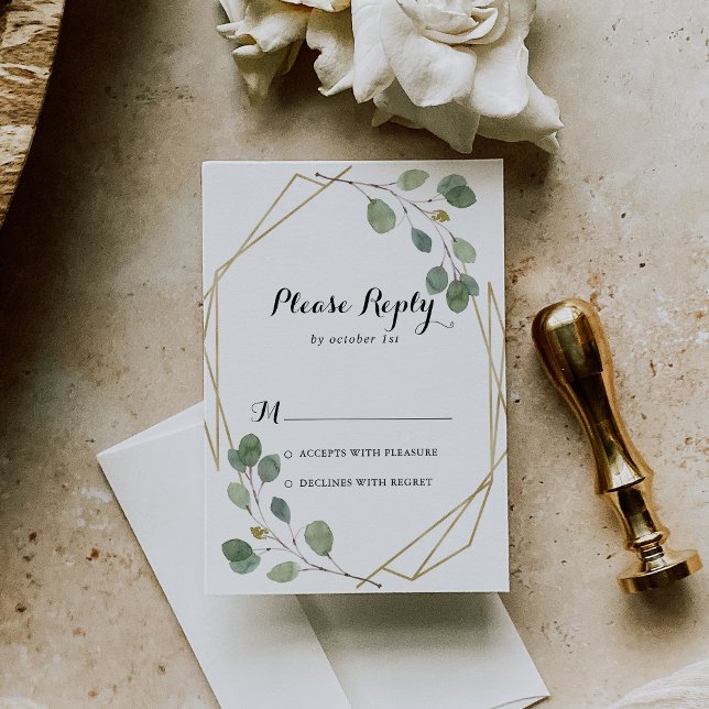 Guld Geometric Modern Calligraphy OSA (Skapare uppladdad)