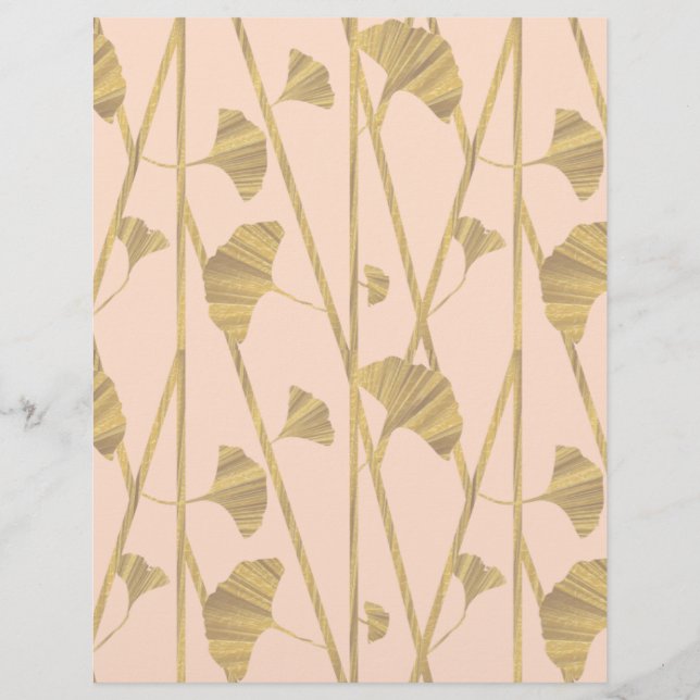guld ginkgo (Framsida)