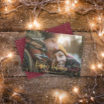 Guld glad helg stjärnornas fotokort helgdag julkort<br><div class="desc">Fotoportet Guld glad helg stjärnor,  helgdag. Med en text med skript och guld-effektdesign kan färg i bakgrunden ändras till kostym i stil.</div>
