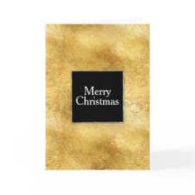 Guld Glam Black White jul