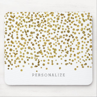 Guld Glam Confetti Musmatta