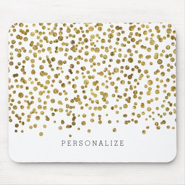 Guld Glam Confetti Musmatta (Framsidan)