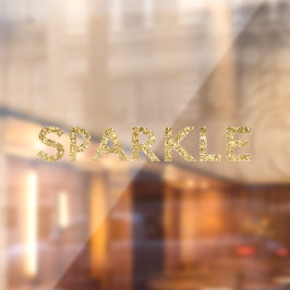 Guld Glam Glitter Gnistra