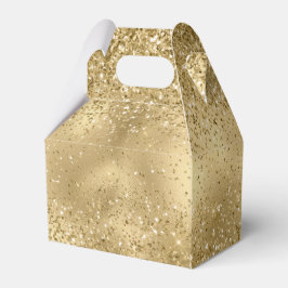 Guld Glam Glitzy Glitter Gnistra Presentaskar
