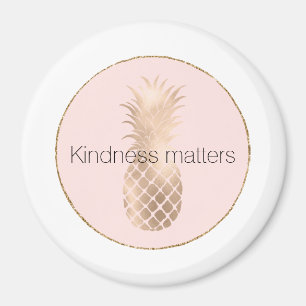 Guld Glam Pineapple Magnet