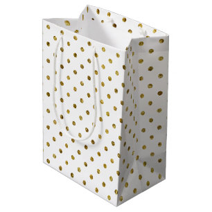 Guld Glam Polka dots