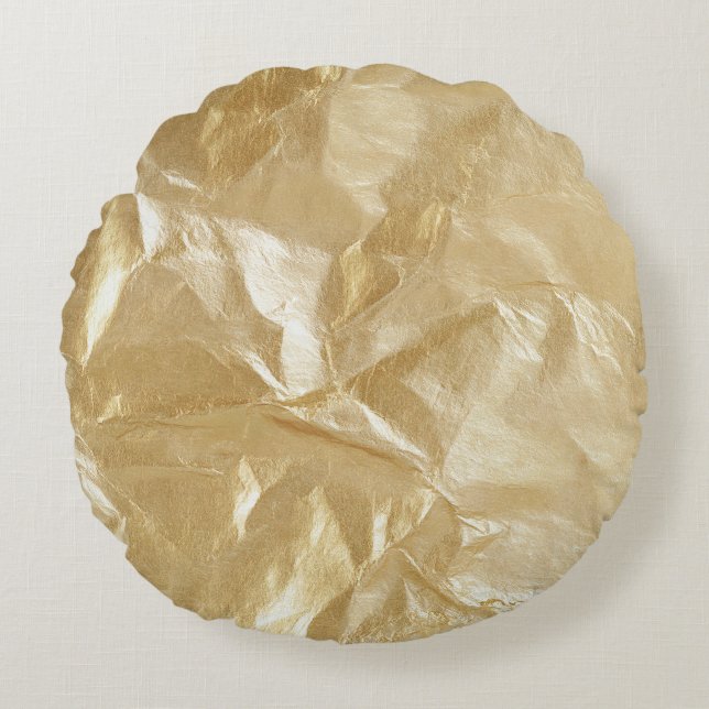 Guld Glam Röda Kudde (Framsidan)