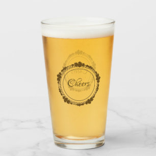 Guld Glas kopp