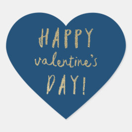 Guld glitter, alla hjärtans dag, hjärtdekalett hjärtformat klistermärke